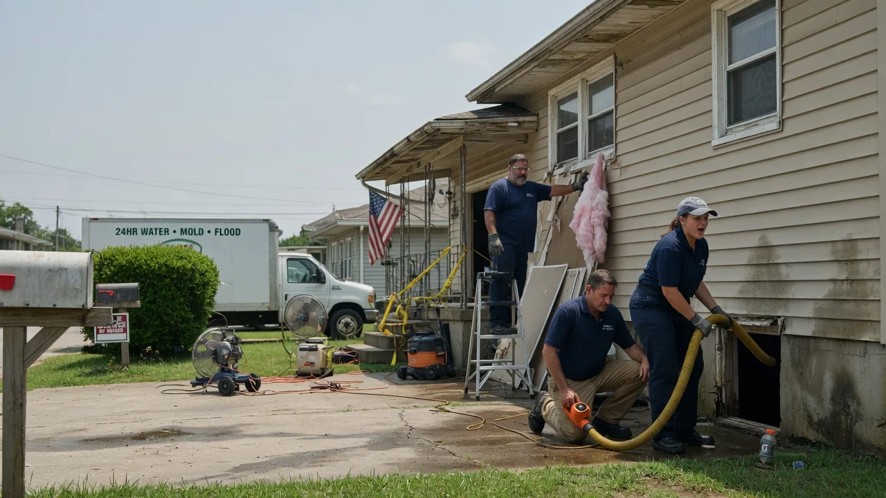 Water Damage Repair in Foxboro, MA near me